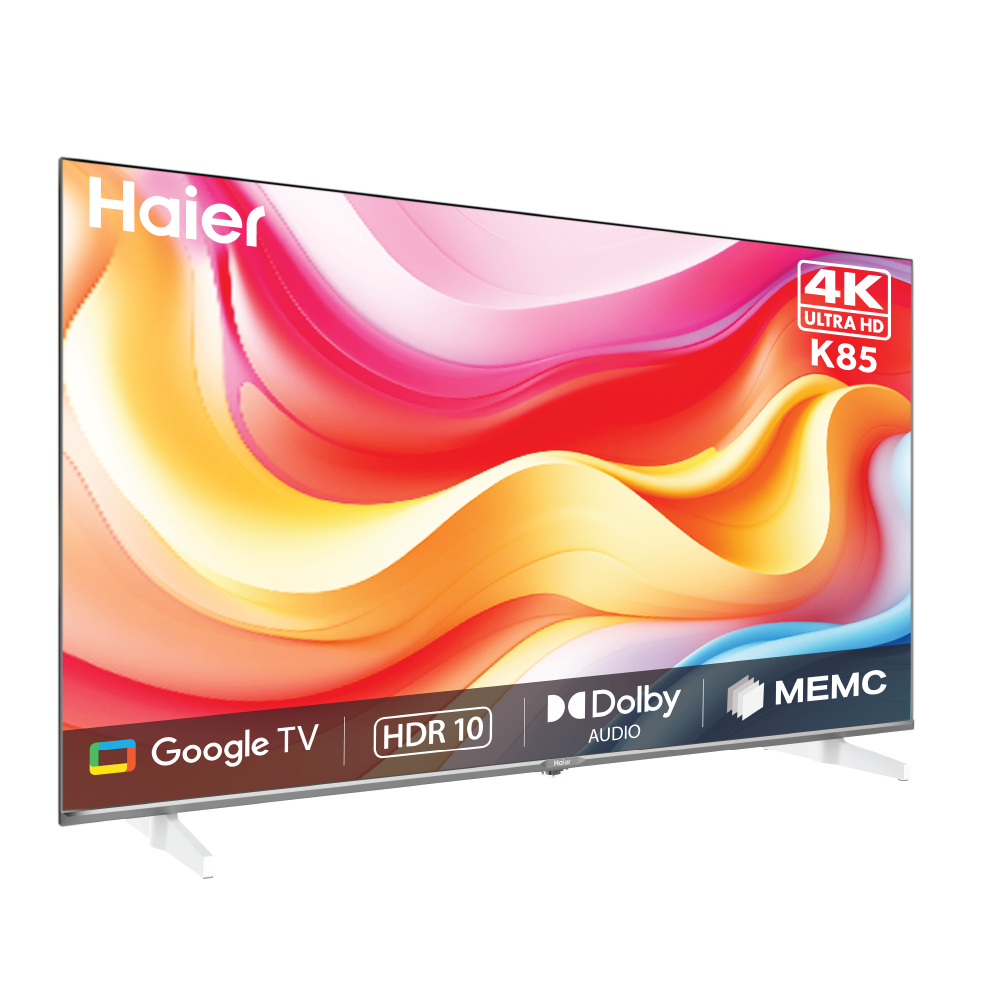 New K85 Series 127 cm (50) 4K Ultra HD Smart Google TV | HDR10 | Dolby Audio | MEMC